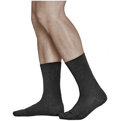 Afbeelding van VITSOCKS Merino wollen stadssokken 80% fijn warm heren (3 paar) ademend, Zwart