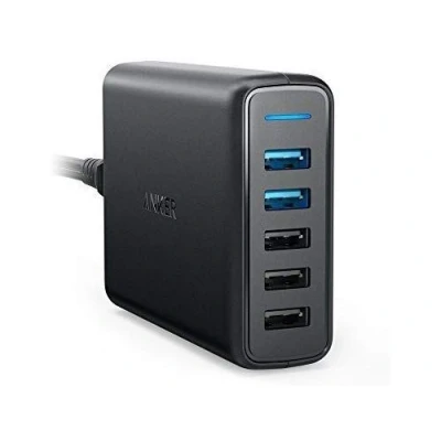 Image de Anker PowerPort Speed 5x USB Chargeur Rapide 18W Noir