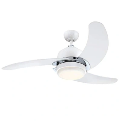 Afbeelding van Westinghouse Simone ventilator, LED lamp, wit