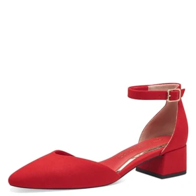 Afbeelding van Marco Tozzi 2 24304 42, mocassin voor dames, Kersen