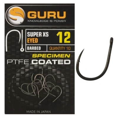 Afbeelding van Guru Super XS Specimen (10 pcs) Barbed Eyed Maat : Size 16