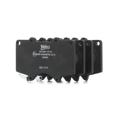 Afbeelding van VALEO 301857 Remblokkenset FIRST Vooras Incl. slijtage waarschuwingscontact Zonder anti kreukplaat TOYOTA: Land Cruiser Prado 120