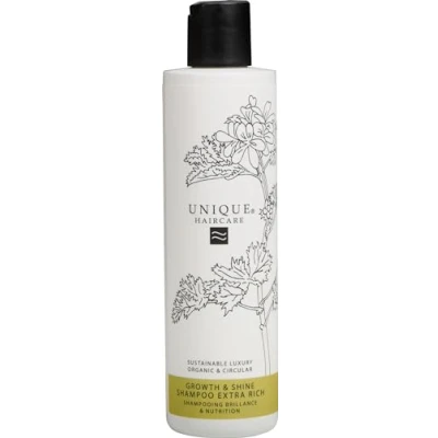 Afbeelding van Growth&amp;Shine Shampoo Extra Rich 250ml Unique Beauty