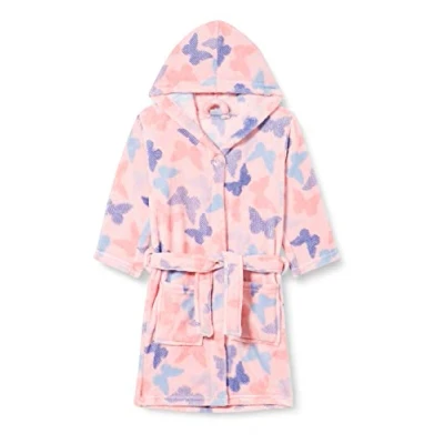 Afbeelding van Playshoes Bathrobe Badjas voor kinderen, Maat: 158/164, Lightpink