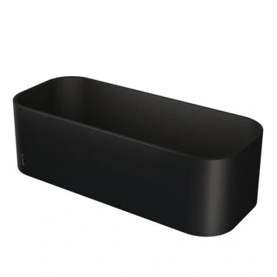 Afbeelding van Geesa Frame Douchemand / Planchet 25 cm Zwart