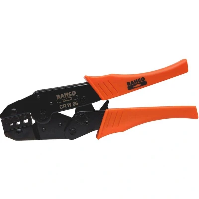 Afbeelding van BAHCO CR W 06 krimptang met ratelmechanisme cilindrische kabelschoenen 6 16 AWG