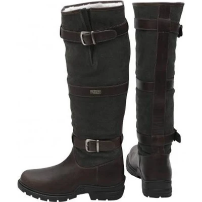 Afbeelding van Horka Outdoorlaarzen Highlander Leer/suède Bruin/groen Maat 39