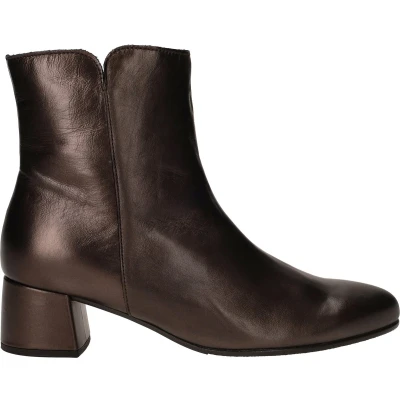 Afbeelding van Gabor Elegante Korte laarzen, Dames, Maat: 36, Bronze Leer