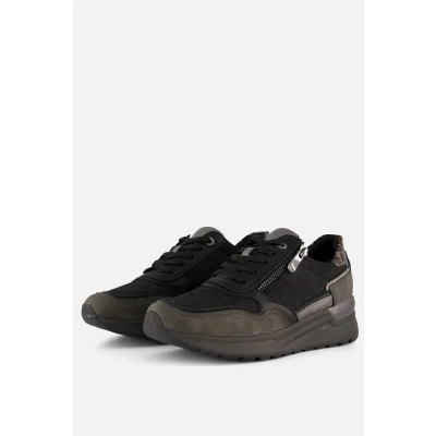 Afbeelding van MARCO TOZZI MT Soft Lining Dames Sneakers BLACK COMB Maat 41