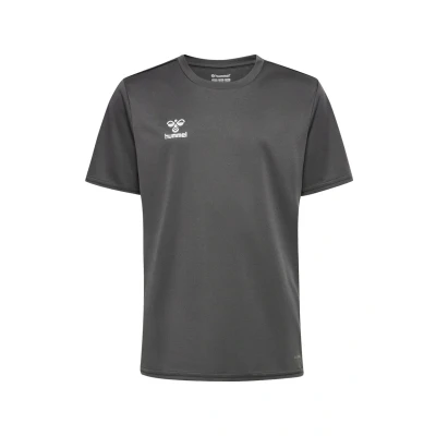 Afbeelding van Hummel Essential SS Tshirt basic voor kinderen, Maat: 152, Steel gray