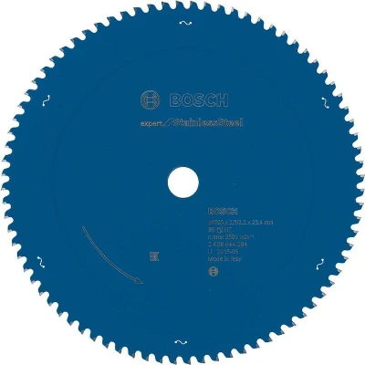 Afbeelding van Bosch Accessories Expert for Stainless Steel 2608644284 Cirkelzaagblad 305 x 25.4 2.2 mm Aantal tanden: 80 1 stuk(s)