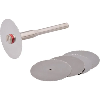 Afbeelding van Silverline Zaagbladen Set HSS 22 mm Diameter 6 delig Voor Hout, Plastic en Glasvezel