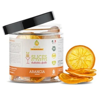 Image de Biocal® Rondelles d’orange séchée naturelles 70gr