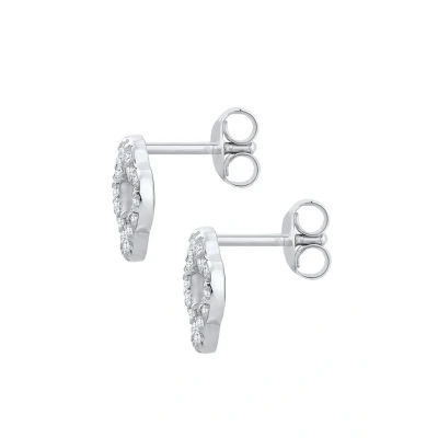 Afbeelding van Elli Kleeblatt Oorbellen, Dames, Maat: One Size, Silber