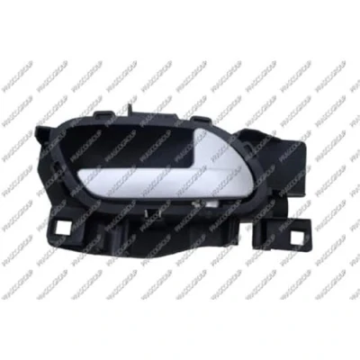 Afbeelding van PRASCO PG3268601 Deurgrepen Binnen, Rechts achter, voor Zwart, Zilver PEUGEOT: 2008 Estate