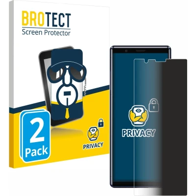 Afbeelding van BROTECT privacy screenprotector voor Sony Xperia 5 Folie Beschermfolie Blauwlichtfilter (2 Stuks)