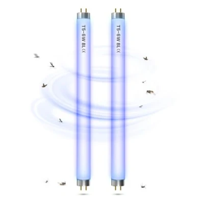 Afbeelding van BrightArk BL T5 6W 2 stuks vervangende lampen voor insecten, muggenlamp 9 inch, reservelamp, buis 6/12 W, elektrische vlieg, insectendoder, insectendoder