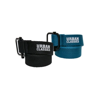 Afbeelding van Urban Classics 2 PACK Riem voor kinderen, Maat: S/M, Black green