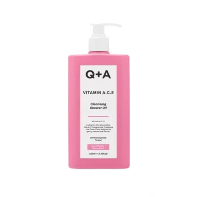 Afbeelding van Q+A Vitamin A.C.E Cleansing Shower Oil 250ml
