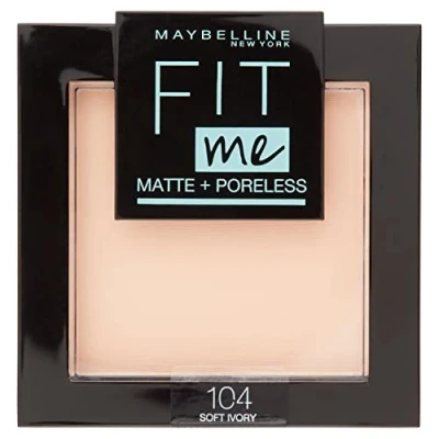 Image de MAYBELLINE New York GEMEY Fit Me Poudre mat antipores 104 NU,