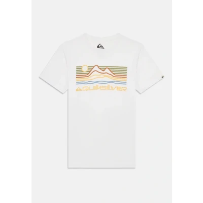 Afbeelding van Quiksilver Tshirt print voor kinderen, Maat: 164, White