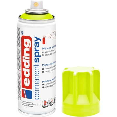 Afbeelding van Edding 5200 Permanent Spray 200ml Neon Geel