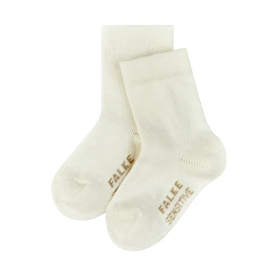 Afbeelding van Falke BABY Sensitive SOFT TOP Sokken voor kinderen, Maat: 80/92, Off white