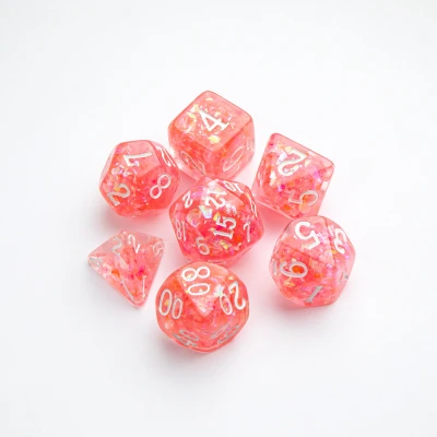 Afbeelding van Gamegenic Candy like Series RPG Dice Set: Peach (7 stuks)