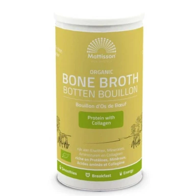Afbeelding van Mattisson Biologische Runder Botten Bouillon Beef Bone Broth 180 g