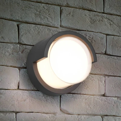 Afbeelding van Reality Puno Wandlamp 1x LED SMD 8W Zwart