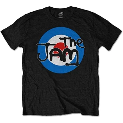 Afbeelding van The Jam Target Logo Heren T shirt S Zwart