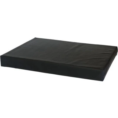 Afbeelding van Hondenmatras Leatherlook zwart 100x75x10 cm