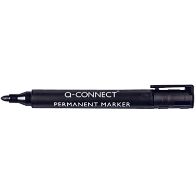 Image de Ecriture q connect marqueur permanent pointe ogive noir qcn kf26045