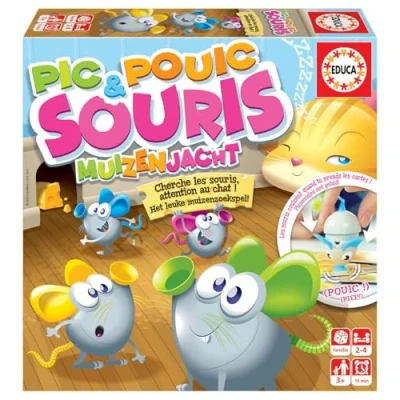 Image de Jeu d’ambiance Educa Pic et Pouic Souris