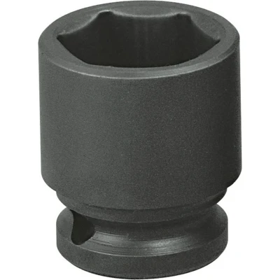 Afbeelding van Slagmoer Krachtdop K 19 1/2 inch 19mm Zeskant x Lengte 38mm