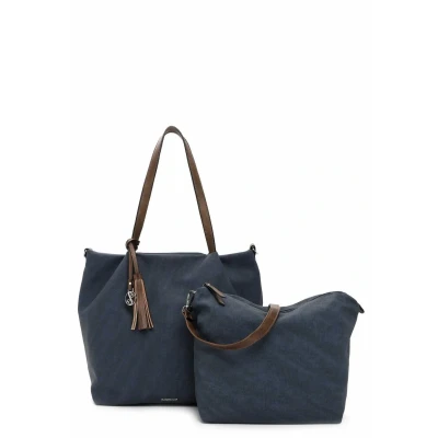 Afbeelding van Emily &amp; Noah Elke Cityshopper L blue/taupe Damestas