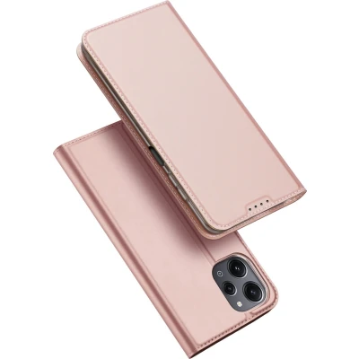 Afbeelding van Dux Ducis Telefoon Hoesje geschikt voor de Xiaomi Redmi 12/12R Skin Pro Book Case Rose Goud