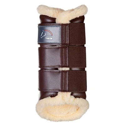 Afbeelding van HKM Beenbeschermers Comfort Donkerbruin S