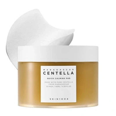 Image de SKIN1004 Madagascar Centella Quick Calming Pad 70ea, 130ml, Effets Calmants Rapides Apaisant pour Peaux Sensibles