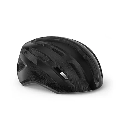 Afbeelding van MET Miles MIPS Fietshelm Mannen &amp; Vrouwen Stadsfiets Volwassenen E Bike Trekking Maat M/L (58 61cm) Black Glossy (Zwart)