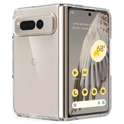 Afbeelding van Spigen Ultra Hybrid Google Pixel Fold Hoesje Back Cover Transparant