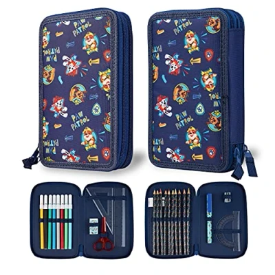 Afbeelding van PAW Patrol Grote etui met Marshall Chase Rubble, schoolbenodigdheden