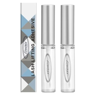 Afbeelding van Lomansa Liftinglijm voor wimpers, liften, wenkbrauwen en sneldrogend sterke hechting, geschikt de salon (5 ml, 2 stuks)