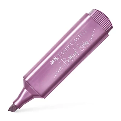 Image de Surligneur Faber Castell TL 46 Metallic Brilliant Ruby