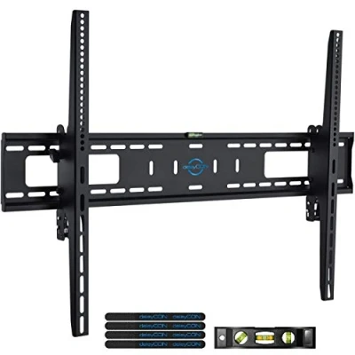 Afbeelding van deleyCON Universele TV Wandsteun voor 60&quot; 100&quot; Inch (152 254cm) Kantelbaar 75Kg tot VESA 900x600 Plasma LCD LED OLED TFT Curved Televisie Bevestiging