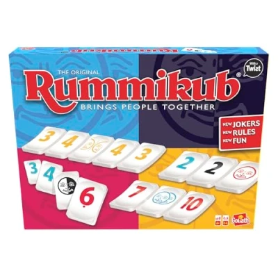 Afbeelding van Goliath Rummikub Twist, gezelschapsspel vanaf 6 jaar, voor 2 tot 4 spelers