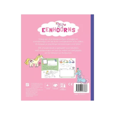 Afbeelding van Mijn eerste vriendenboek: Eenhoorns