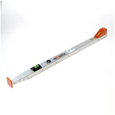 Afbeelding van mEssfix telescopische meetstok met mm verdeling 0.70 3.00 m