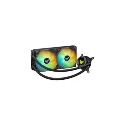 Image de ASUS TUF Gaming LC 240 ARGB Système de refroidissement liquide processeur Taille radiateur : mm (pour LGA1156, LGA1366, LGA1155, LGA1150, LGA1151, AM4, LGA1200, LGA1700, AM5) 120