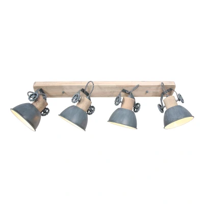 Afbeelding van Plafondlamp Gearwood 2729GR Grijs
